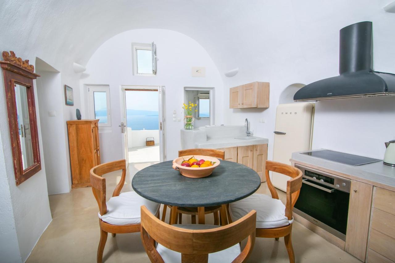 Menias Cave House Apartman Ía Kültér fotó